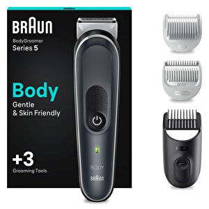 Bodygroomer 5 Bg 5340 Skinshield Teknolojisi, 3 Ek Parçalı Vücut Bakım Seti