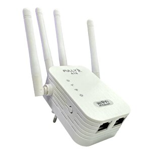 A18 Wifi Repeater Access Point 300mbps 4antenli Wps Özellikli