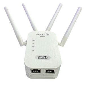 A18 Wifi Repeater Access Point 300mbps 4antenli Wps Özellikli