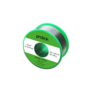 Proli̇nk Prl-024 200 Gr Sn40 Pb60 1,60 Mm Makara Lehim Prolink