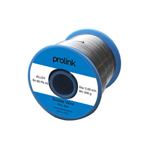 Proli̇nk Prl-020 500 Gr Sn60 Pb40 2,00 Mm Makara Lehim Prolink