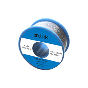 Proli̇nk Prl-013 200 Gr Sn60 Pb40 1,00 Mm Makara Lehim Prolink