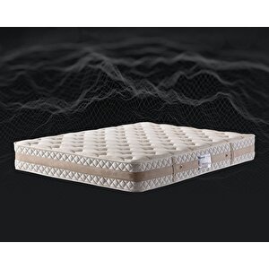 Çift Kişilik Paradise Sandıklı Baza+ Yatak+ Başlık  Krem Krem