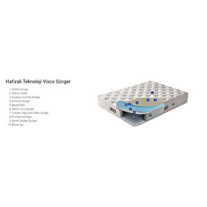 100x200 Visco Bed
