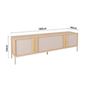 Bimossa E3320 Tv Ünitesi Kumtaşı 180 Cm