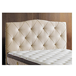 100x200 Deluxe Lüx Kumaş Baza+başlık