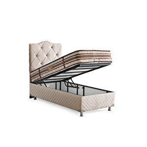 90x190 Deluxe Kumaş Baza+başlık
