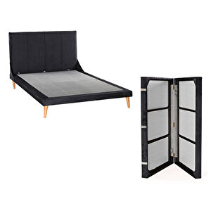 Portatıf Karyola+başlık 100x200