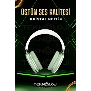 P9 Pro Bluetooth Kulaklık Kulak Üstü Stereo Extra Bass Ses Kalitesi Ios Ve Android Uyumlu  Aux/sd/fm