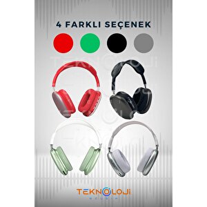 P9 Pro Bluetooth Kulaklık Kulak Üstü Stereo Extra Bass Ses Kalitesi Ios Ve Android Uyumlu  Aux/sd/fm