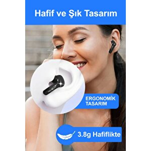 Bluetooth Kulaklık Kablosuz Ultrapods Dijital Göstergeli Gaming Dokunamtik Enc Mipods V5.3 Yeninesil