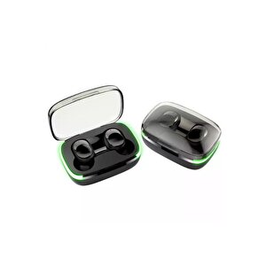 Y60 E-mipods Bluetooth Kulaklık Işıklı Çift Mikrofon Earbuds Basic Hd Ses Kablosuz V5.1 Yeni Nesil