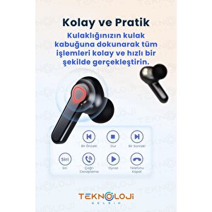 M19 Kablosuz Kulaklık Gaming Powerbankli El Fenerli Göstergeli 5.1 Stereo Bluetooth Kulaklık