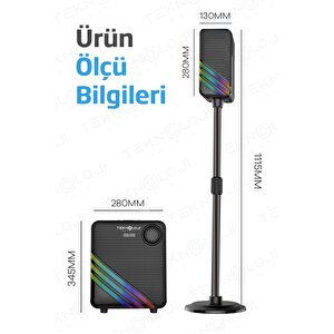 Hp-tv02 2+1 Soundbar Ev Sinema Sistemi Stereo Hd Ses Rgb Kablolu 80 Watt Amfi̇ 15wx2 Soundbar