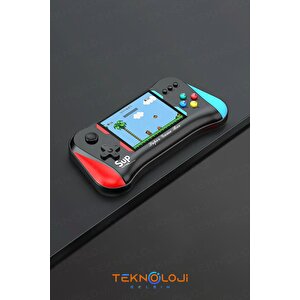 500 Oyun Retro Sup Konsolu X7m 3,5 Inç Ekran Video Oyunları  Hd/av Çıkışı Taşınabilir Mini Gamepad