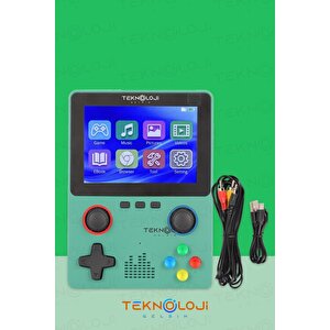 Oyun Konsolu Yeninesil El Atarisi 10.000 Adet Nostalji Oyun 3.5inç Ipsekran Mp3/mp4/video Gamepad