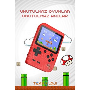 400 Oyunlu Mini Atari Gameboy Oyun Konsolu Gamebox Kollu Atari