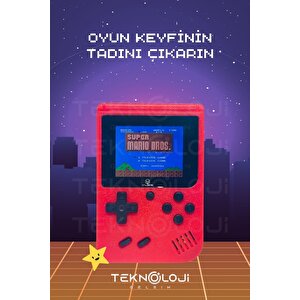 400 Oyunlu Mini Atari Gameboy Oyun Konsolu Gamebox Kollu Atari