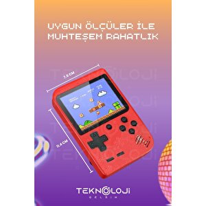 400 Oyunlu Mini Atari Gameboy Oyun Konsolu Gamebox Kollu Atari