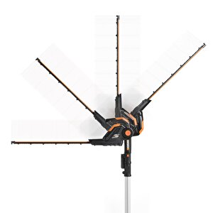 Wa0308 Wg349e Ile Uyumlu 45cm Profesyonel Açı Ayarlı Çit Budama Aparatı, Başlığı