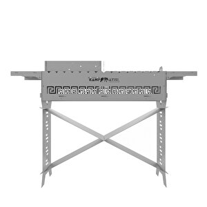 ® Grillhero™ Çantalı Katlanır Taşınabilir Modüler Kamp Barbekü İstasyonu - Bagaja Sığar