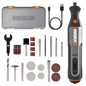 Wx106 8volt Kalem Tipi Devir Ayarlı Profesyonel Gravür Makinesi + 21 Parça Aksesuar