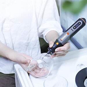 Worx Wx106 8volt Kalem Tipi Devir Ayarlı Profesyonel Gravür Makinesi + 21 Parça Aksesuar