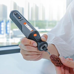 Worx Wx106 8volt Kalem Tipi Devir Ayarlı Profesyonel Gravür Makinesi + 21 Parça Aksesuar