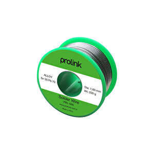 Proli̇nk Prl-026 200 Gr Sn30 Pb70 1,60 Mm Makara Lehim Prolink