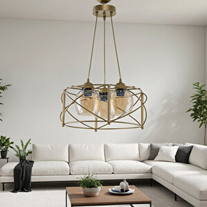 Üçlü Curva Avi̇ze  Daire Metal Bal Camli