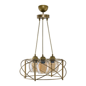 Üçlü Curva Avi̇ze  Daire Metal Bal Camli