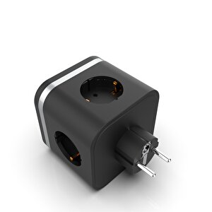 Inca Ipw-47sy 3port 2x Usb+2x Type-c Led Tuşlu Duvar Priz  - Siyah