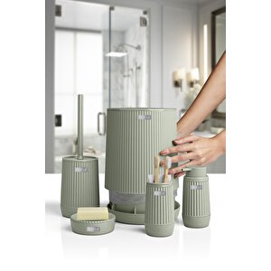 Okyanus Home Nida Yeşil 5'li Banyo Seti