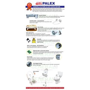 Palex Sensörlü Hijyenik Klozet Kapağı Yerli Üretim 2 Yıl Garanti