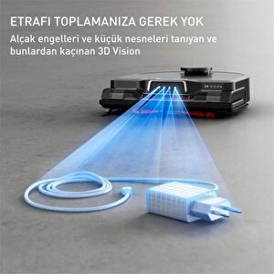 Tefal X-plorer Serie 240 Ai Rg9675 Akıllı Robot Süpürge
