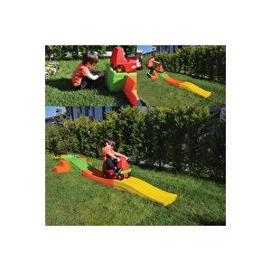 King Kids Roller Coaster mavi arabalı