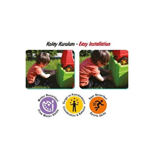 King Kids Roller Coaster mavi arabalı