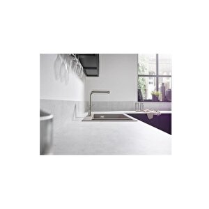 Hansgrohe Talis M54 Eviye Bataryası 270 Spiralli 1 Jet Siyah + Sbox 72809670