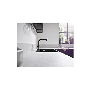 Hansgrohe Talis M54 Eviye Bataryası 270 Spiralli 1 Jet Siyah + Sbox 72809670