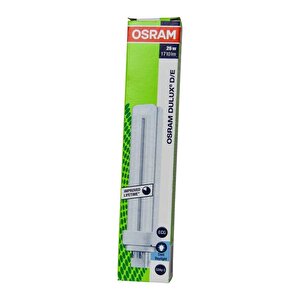 Dulux D/e 26w 4p Plc Ampul 6500k Mağaza Spot Lamba Beyaz