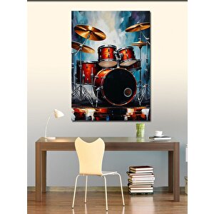 Kanvas Tablo Davul Seti 70x100 cm