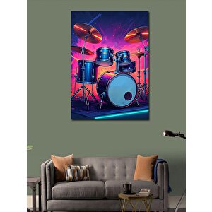 Kanvas Tablo Davul Seti 70x100 cm