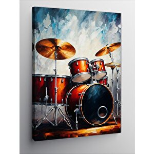 Kanvas Tablo Davul Seti 70x100 cm