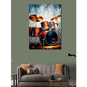 Kanvas Tablo Davul Seti 70x100 cm