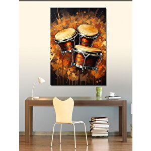 Kanvas Tablo Bongo Davulları 100x140 cm