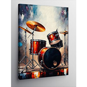 Kanvas Tablo Davul Seti 70x100 cm