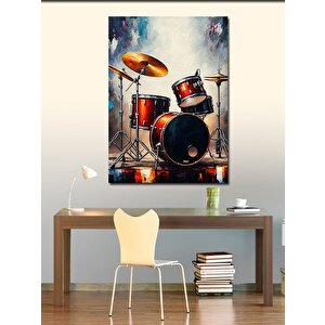 Kanvas Tablo Davul Seti 70x100 cm