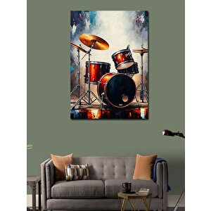 Kanvas Tablo Davul Seti 70x100 cm
