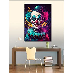 Kanvas Tablo Renkli Palyaço 70x100 cm