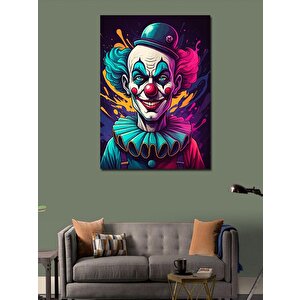 Kanvas Tablo Renkli Palyaço 70x100 cm
